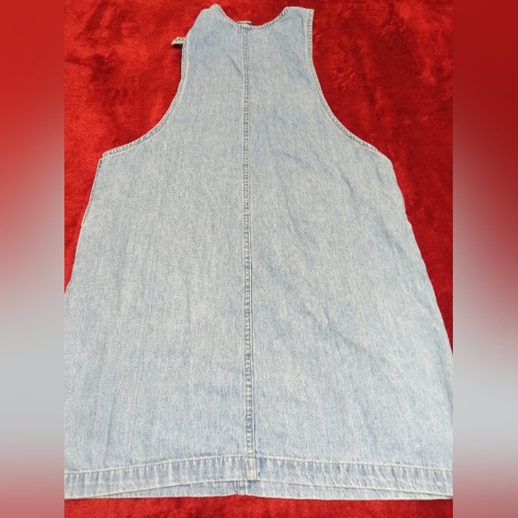 Denim jumper dress - Picture 2 of 2